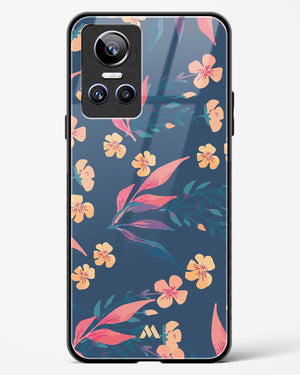 Midnight Daisies Glass Case Phone Cover (Realme)