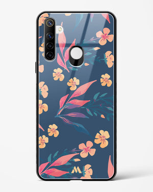 Midnight Daisies Glass Case Phone Cover-(Realme)