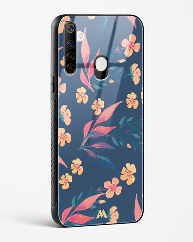 Midnight Daisies Glass Case Phone Cover (Realme)