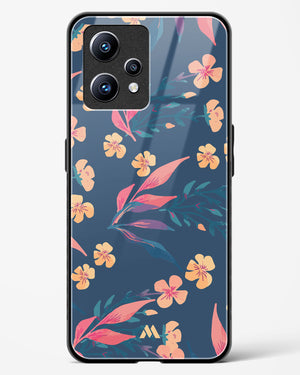 Midnight Daisies Glass Case Phone Cover (Realme)