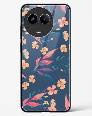 Midnight Daisies Glass Case Phone Cover (Realme)