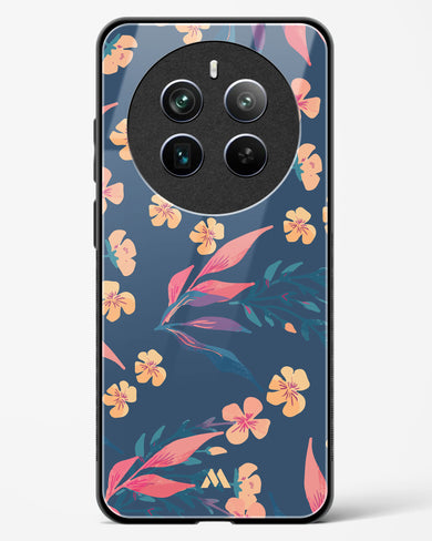 Midnight Daisies Glass Case Phone Cover (Realme)