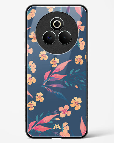 Midnight Daisies Glass Case Phone Cover (Realme)