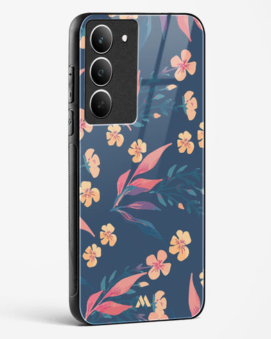 Midnight Daisies Glass Case Phone Cover (Realme)