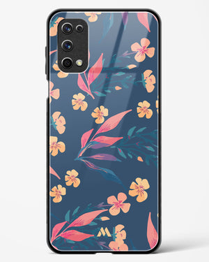 Midnight Daisies Glass Case Phone Cover (Realme)
