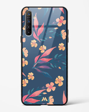 Midnight Daisies Glass Case Phone Cover-(Realme)