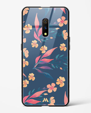 Midnight Daisies Glass Case Phone Cover (Realme)