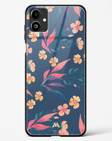 Midnight Daisies Glass Case Phone Cover (Samsung)