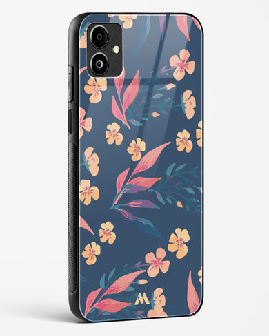 Midnight Daisies Glass Case Phone Cover (Samsung)