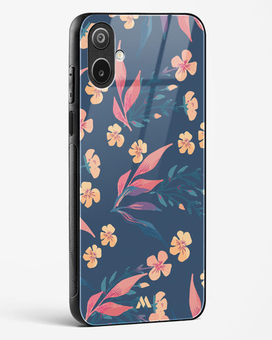 Midnight Daisies Glass Case Phone Cover (Samsung)