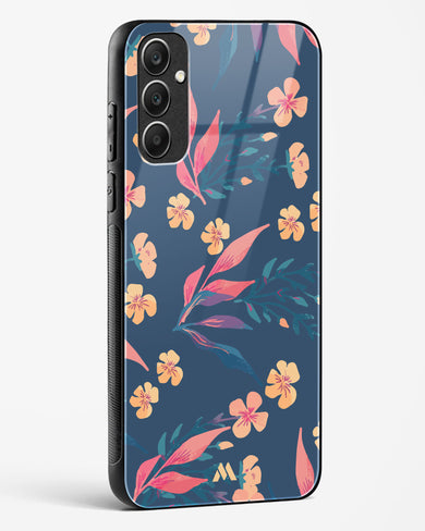 Midnight Daisies Glass Case Phone Cover (Samsung)