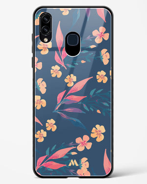 Midnight Daisies Glass Case Phone Cover (Samsung)