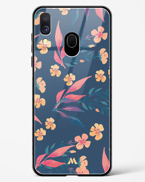 Midnight Daisies Glass Case Phone Cover (Samsung)