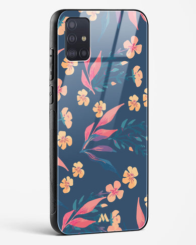 Midnight Daisies Glass Case Phone Cover-(Samsung)