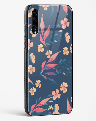 Midnight Daisies Glass Case Phone Cover (Samsung)