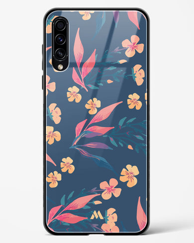 Midnight Daisies Glass Case Phone Cover (Samsung)