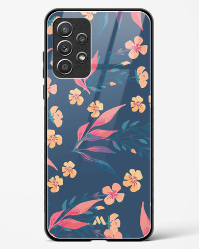 Midnight Daisies Glass Case Phone Cover (Samsung)
