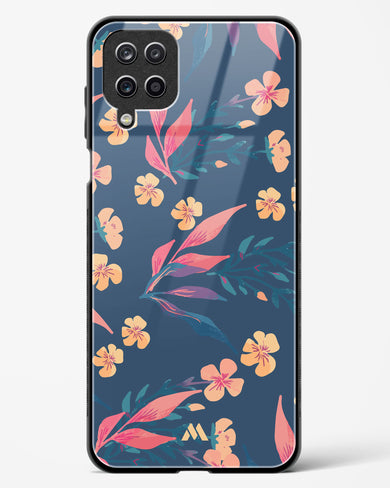 Midnight Daisies Glass Case Phone Cover (Samsung)