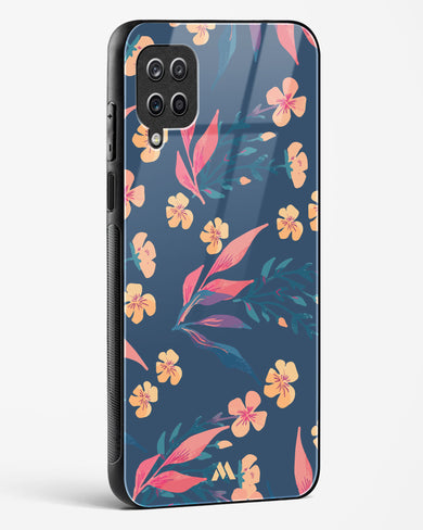 Midnight Daisies Glass Case Phone Cover (Samsung)