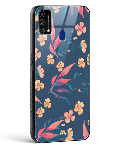 Midnight Daisies Glass Case Phone Cover-(Samsung)