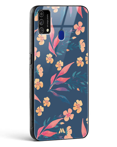 Midnight Daisies Glass Case Phone Cover (Samsung)