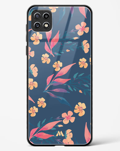 Midnight Daisies Glass Case Phone Cover (Samsung)