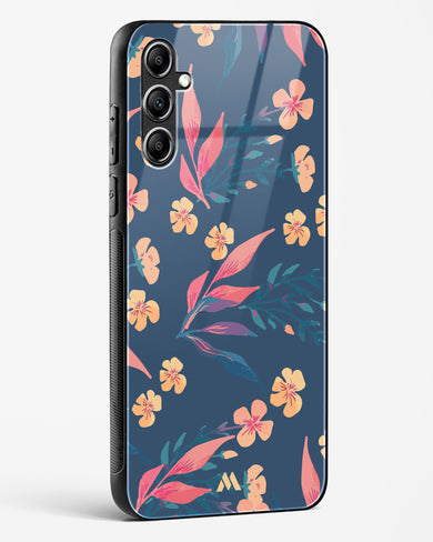 Midnight Daisies Glass Case Phone Cover (Samsung)