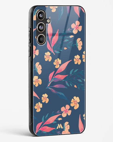 Midnight Daisies Glass Case Phone Cover (Samsung)