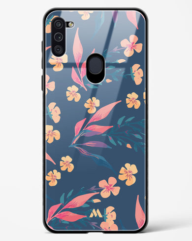 Midnight Daisies Glass Case Phone Cover (Samsung)