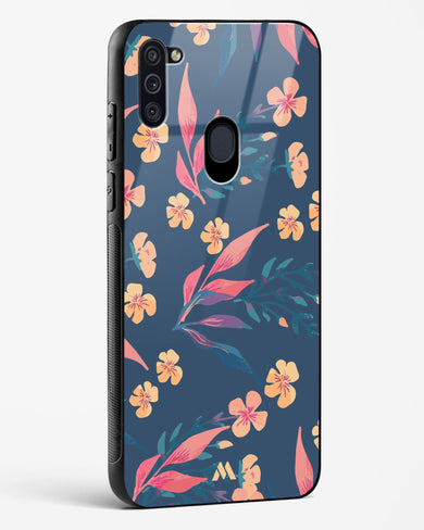 Midnight Daisies Glass Case Phone Cover (Samsung)