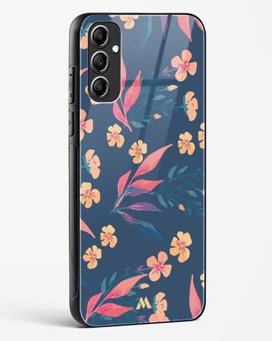 Midnight Daisies Glass Case Phone Cover-(Samsung)