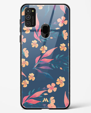 Midnight Daisies Glass Case Phone Cover (Samsung)