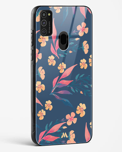 Midnight Daisies Glass Case Phone Cover (Samsung)