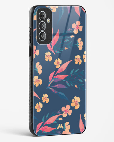 Midnight Daisies Glass Case Phone Cover-(Samsung)