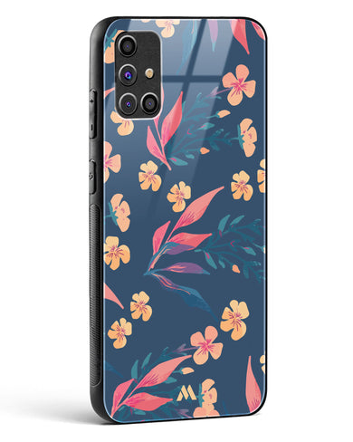 Midnight Daisies Glass Case Phone Cover-(Samsung)