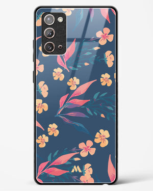 Midnight Daisies Glass Case Phone Cover (Samsung)