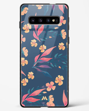 Midnight Daisies Glass Case Phone Cover (Samsung)