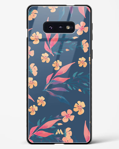 Midnight Daisies Glass Case Phone Cover-(Samsung)