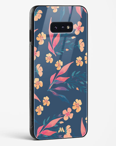 Midnight Daisies Glass Case Phone Cover-(Samsung)