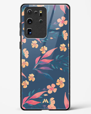 Midnight Daisies Glass Case Phone Cover (Samsung)