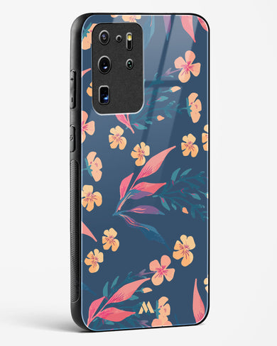 Midnight Daisies Glass Case Phone Cover (Samsung)