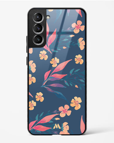 Midnight Daisies Glass Case Phone Cover (Samsung)