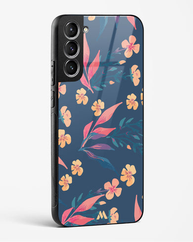 Midnight Daisies Glass Case Phone Cover (Samsung)