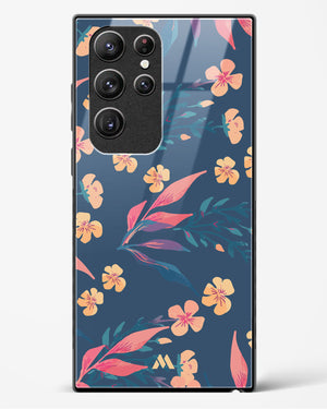 Midnight Daisies Glass Case Phone Cover (Samsung)