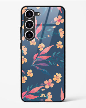 Midnight Daisies Glass Case Phone Cover (Samsung)