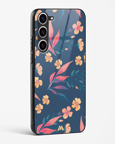 Midnight Daisies Glass Case Phone Cover (Samsung)