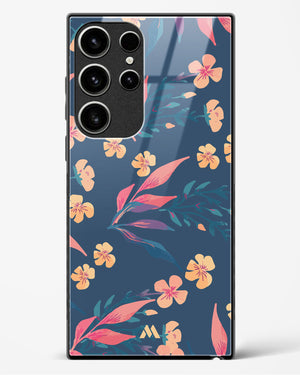 Midnight Daisies Glass Case Phone Cover (Samsung)