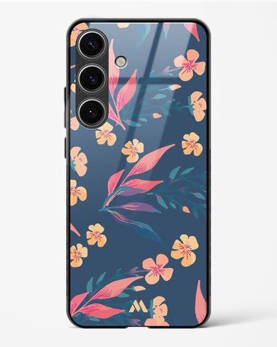 Midnight Daisies Glass Case Phone Cover-(Samsung)