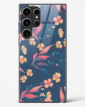 Midnight Daisies Glass Case Phone Cover (Samsung)