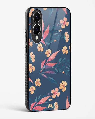 Midnight Daisies Glass Case Phone Cover (Samsung)